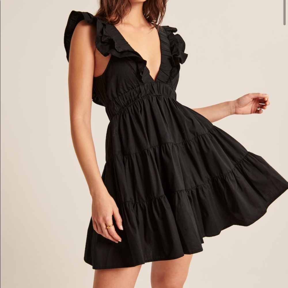NWT Abercrombie Ruffle Dress